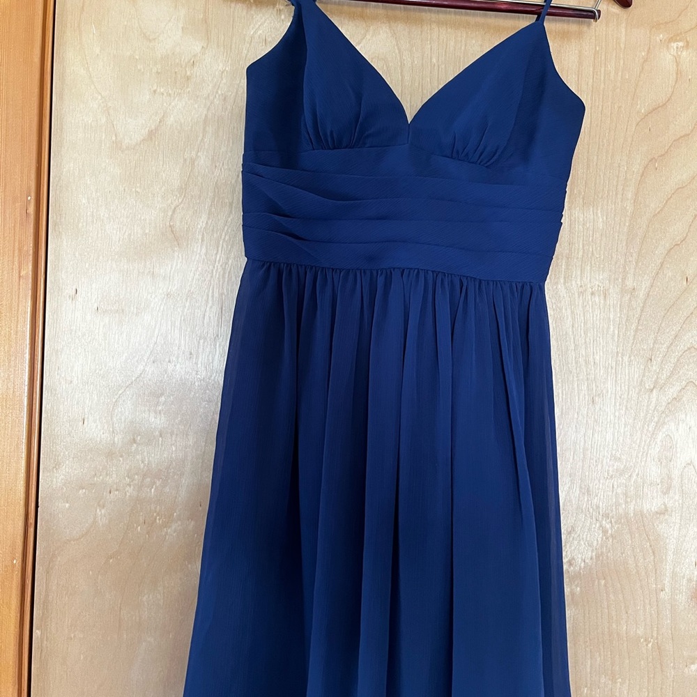 Navy blue dress